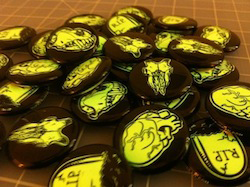 Glow in the Dark Buttons